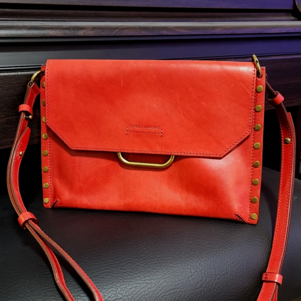 Isabel Marant Sinky New Bandoleer Shoulder Bag